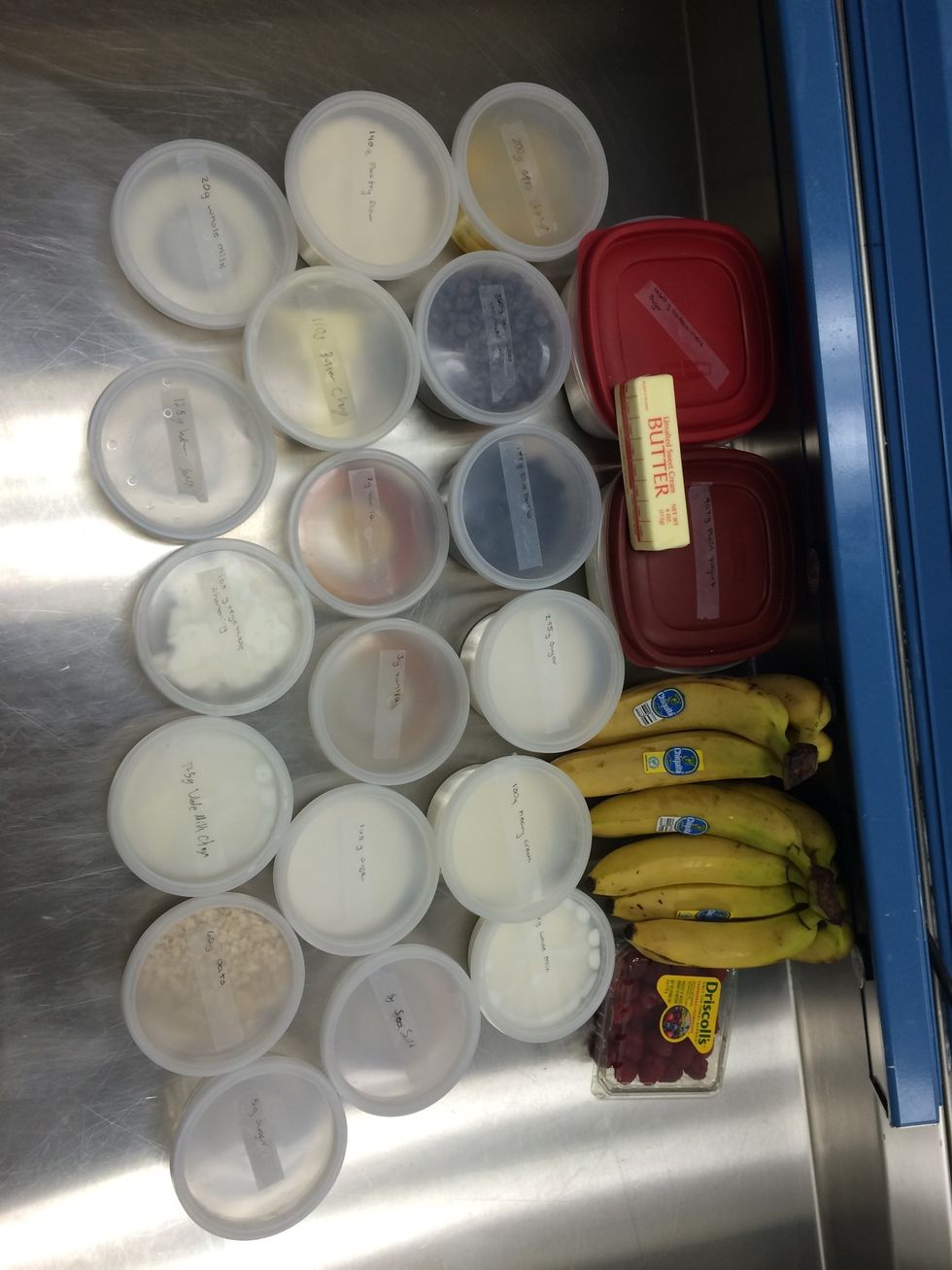 Measure out all ingredients