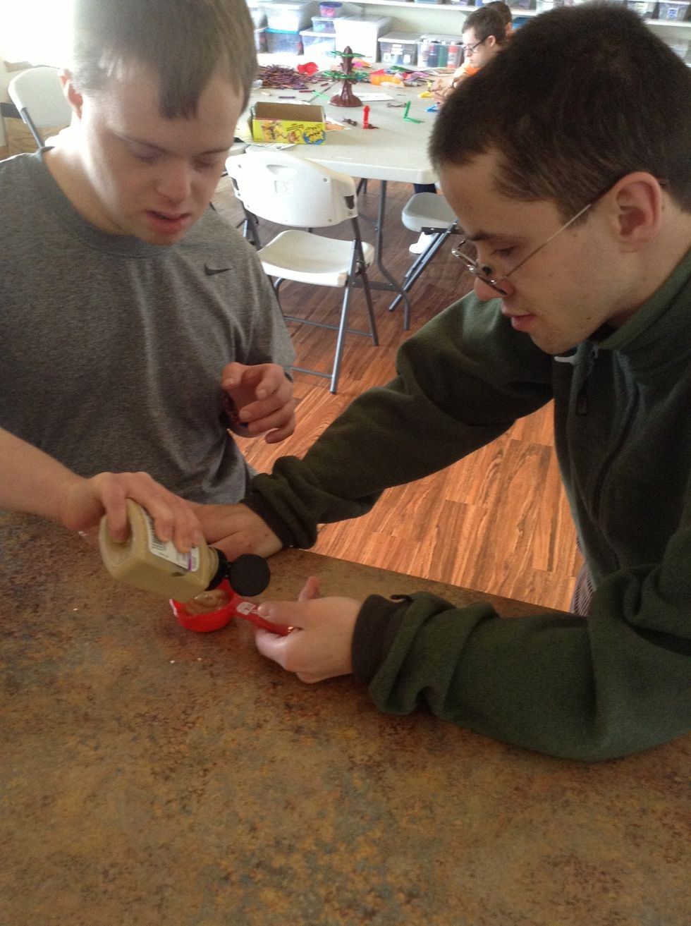 Measure out Dijon mustard