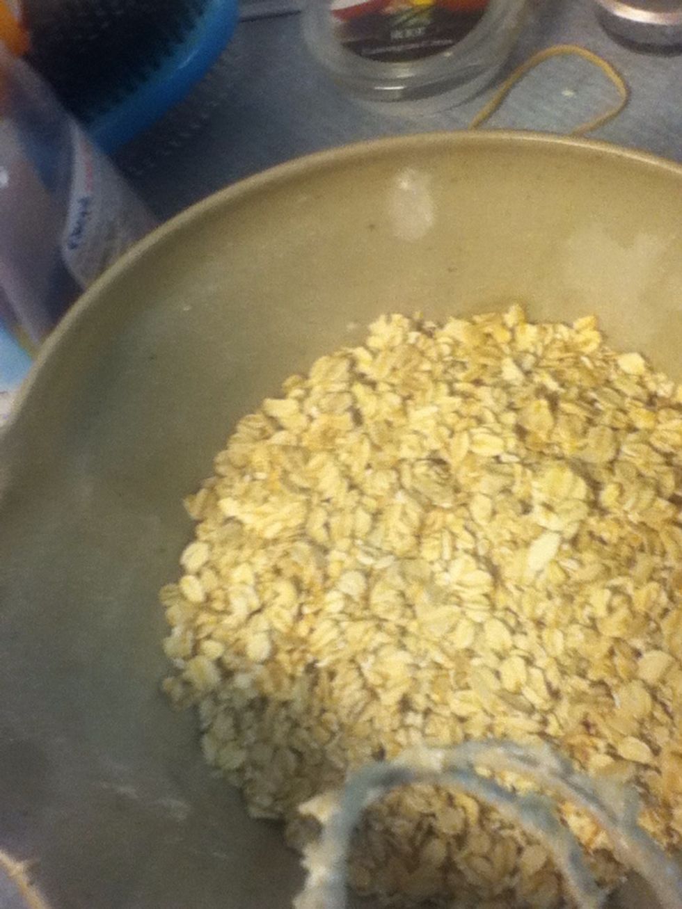 Measure out oats