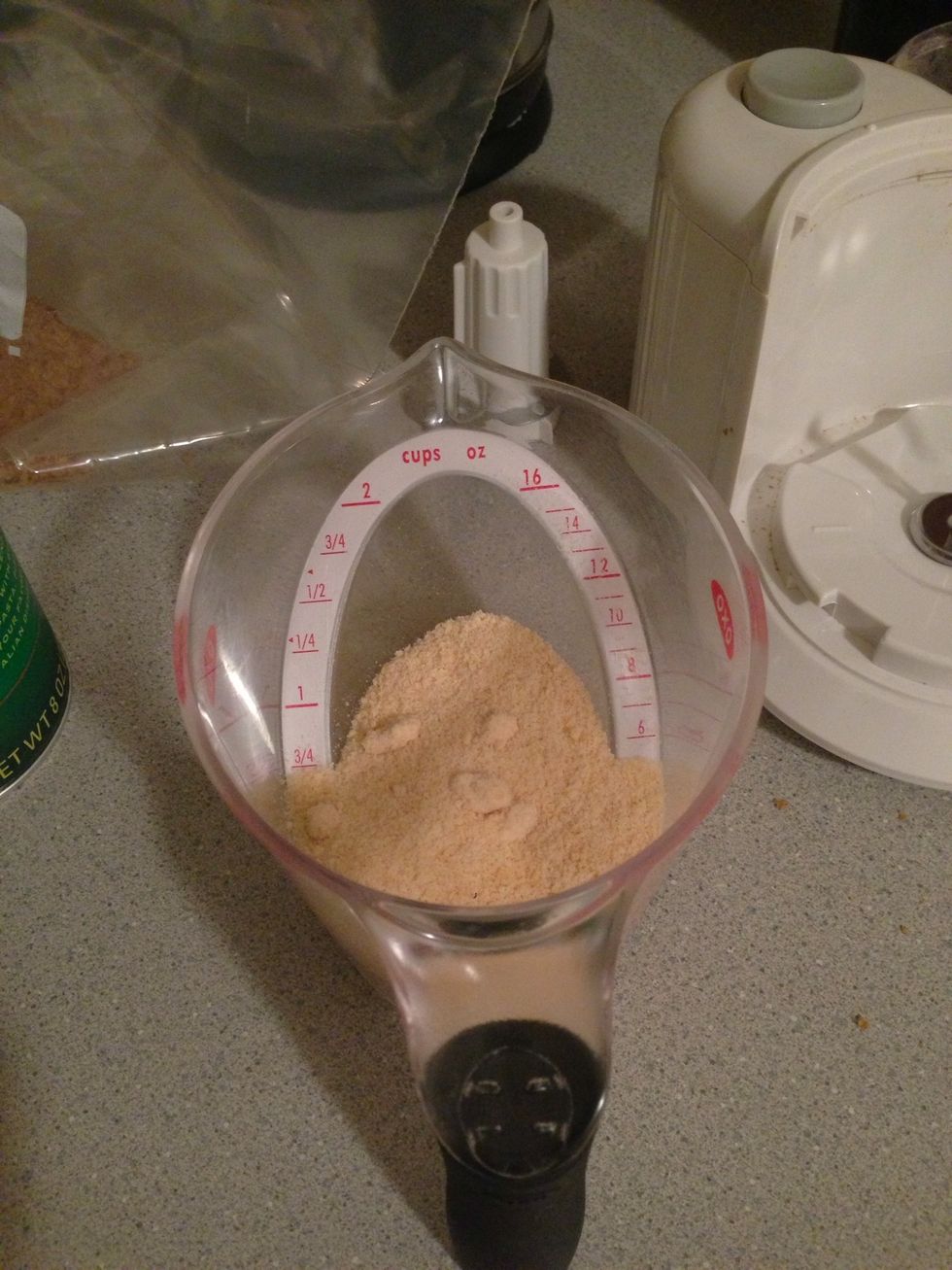 Measure out the Parmesan cheese. If you want to be healthier, use less cheese.