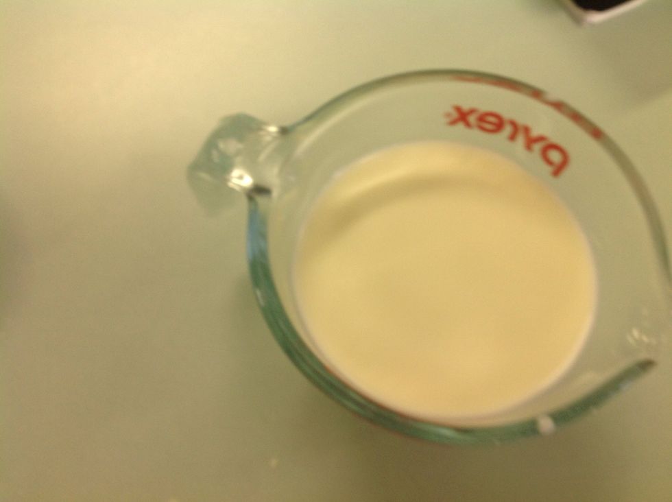 Measure out your milk