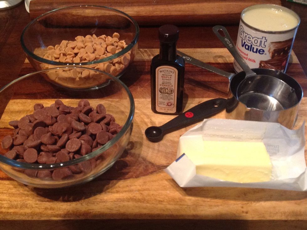 Measure out your other ingredients.