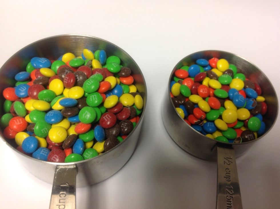 Measure some M&Ms out