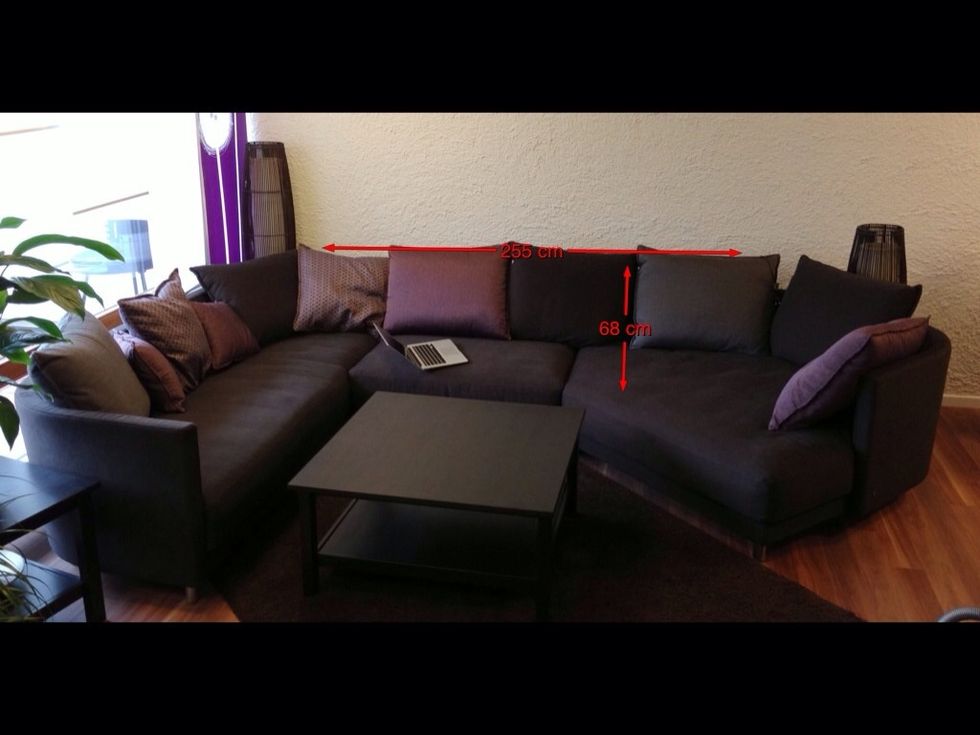 Measure the space you have behind your sofa.