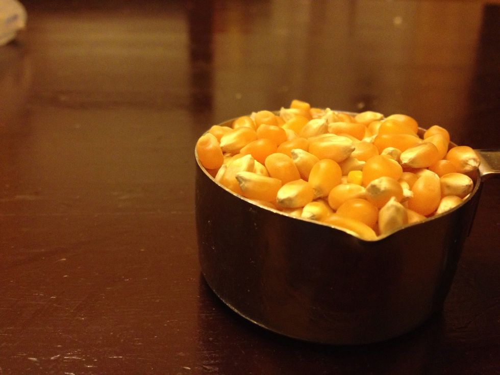 Measure your popcorn kernels