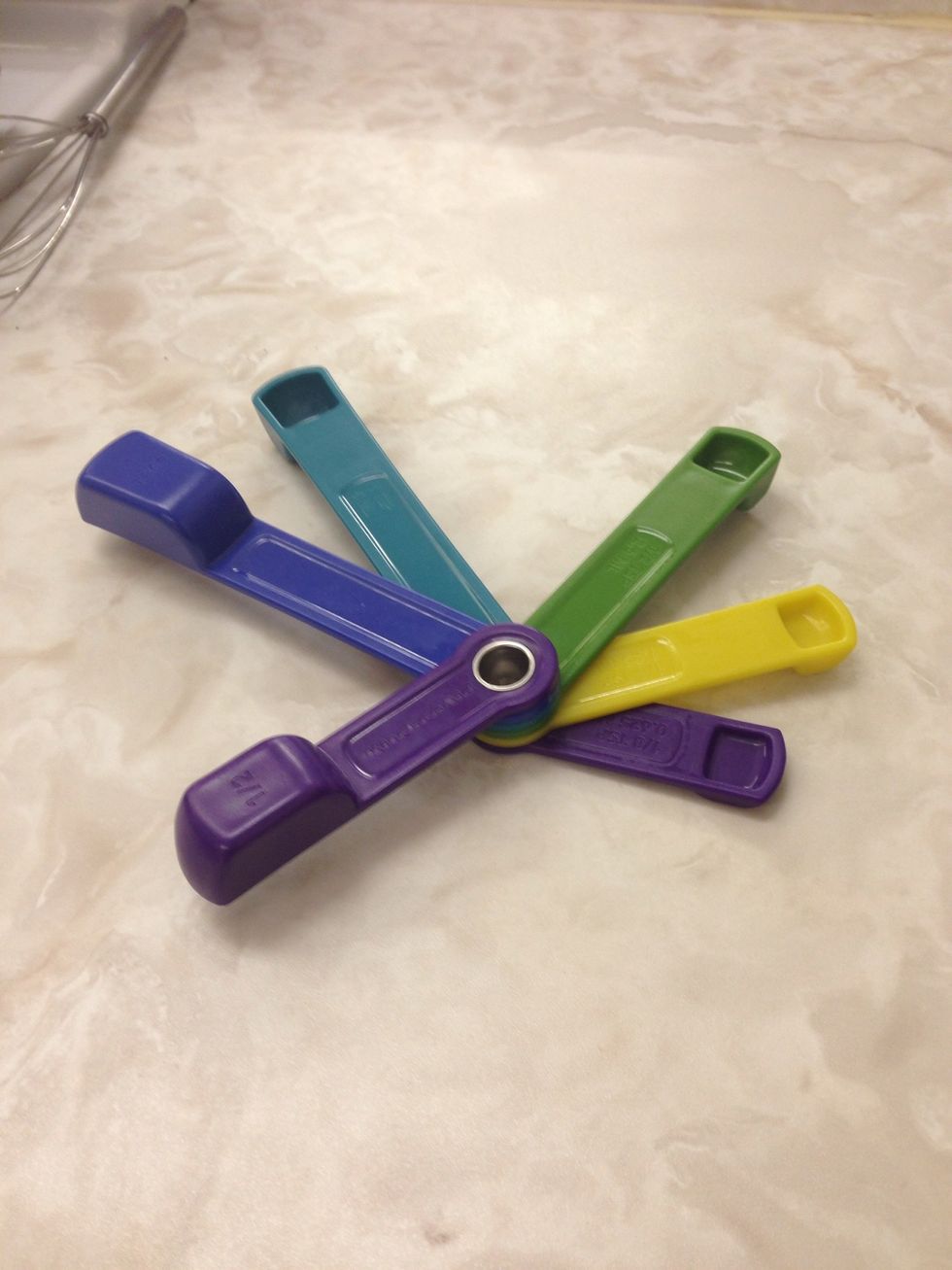 Measuring spoons  This is used for measuring out small ingredients