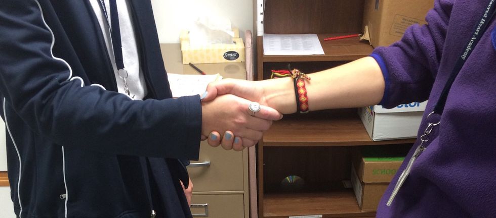 Meet with teachers whenever you need to.