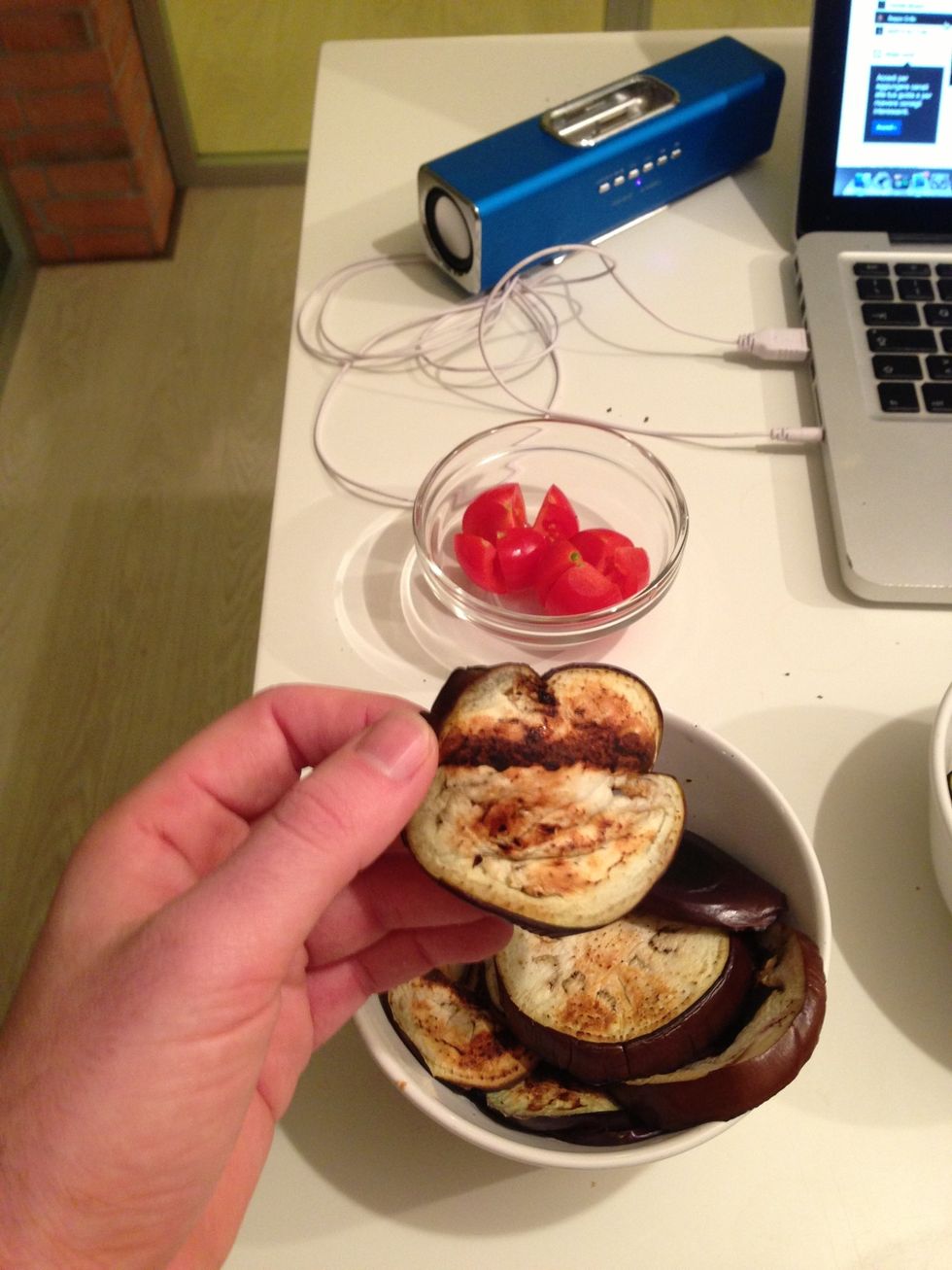 Melanzane grigliate - grilled aubergines