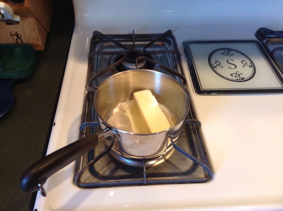 Melt butter in a skillet or sauce pan