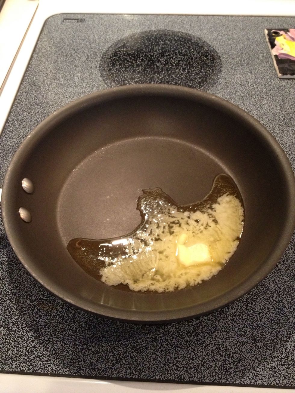 Melt butter over medium heat in a large pan. (Or, if you want fewer dishes, do this step in a large pot).