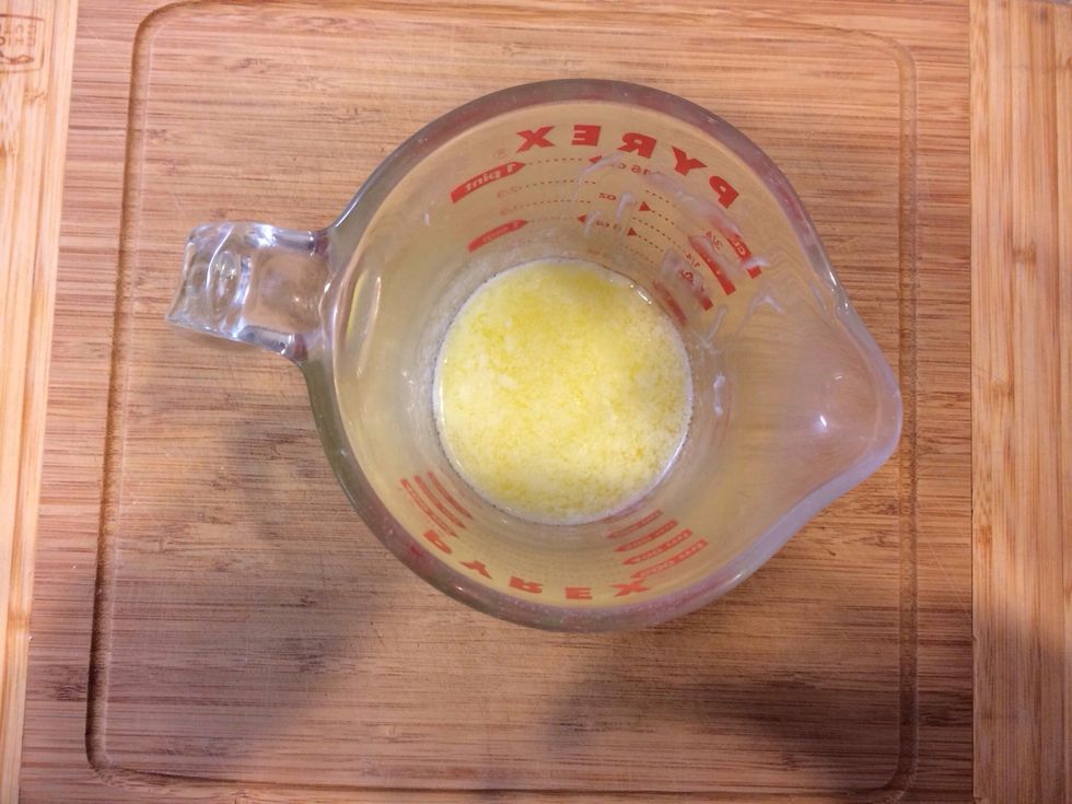 Melt butter