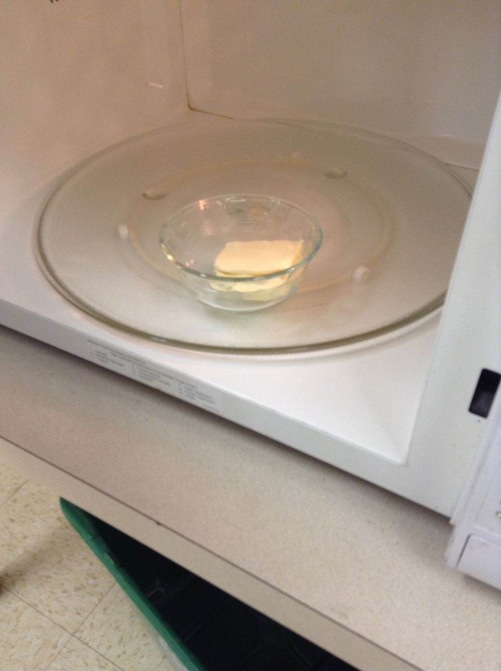 Melt butter