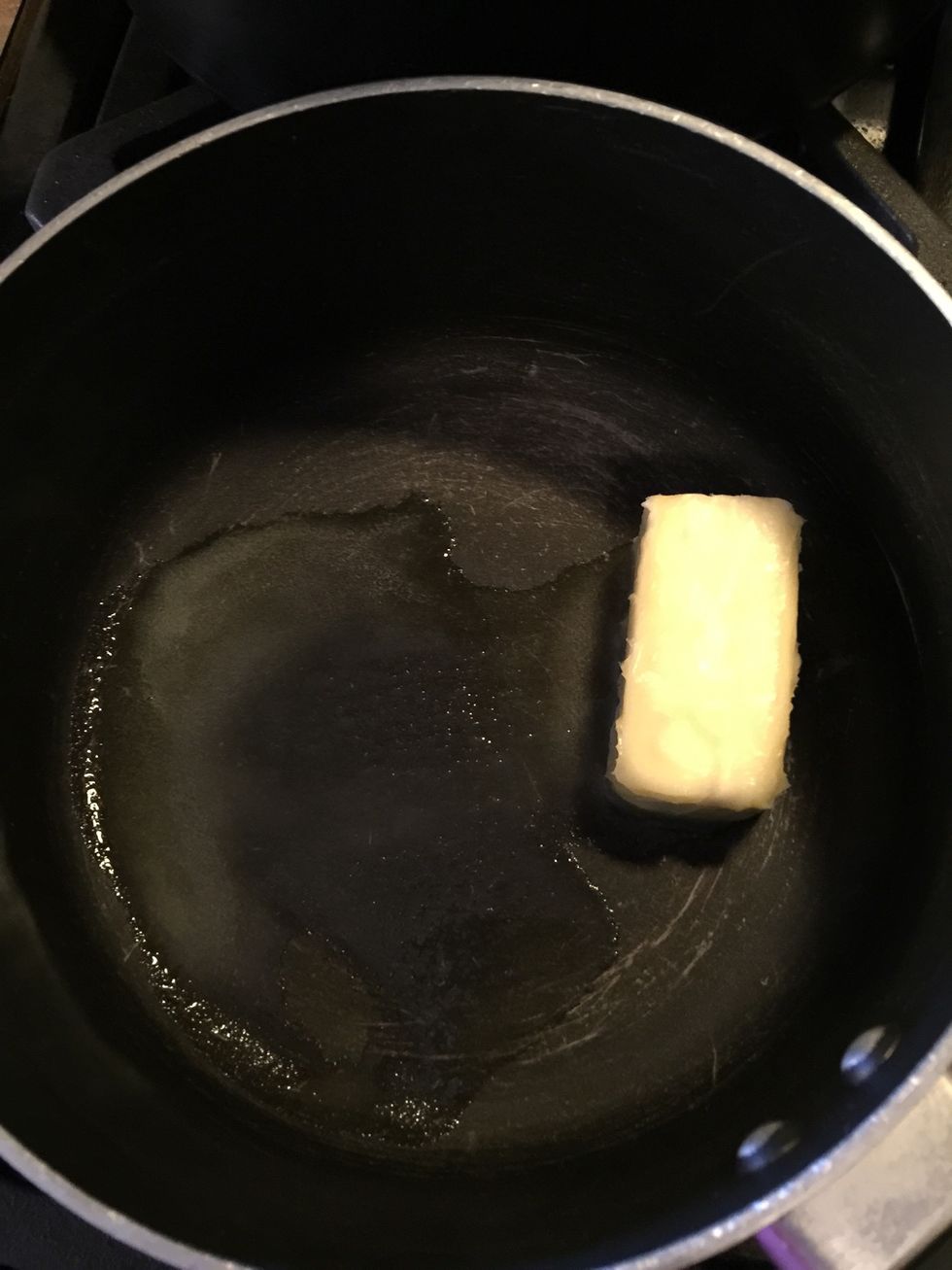 Melt butter