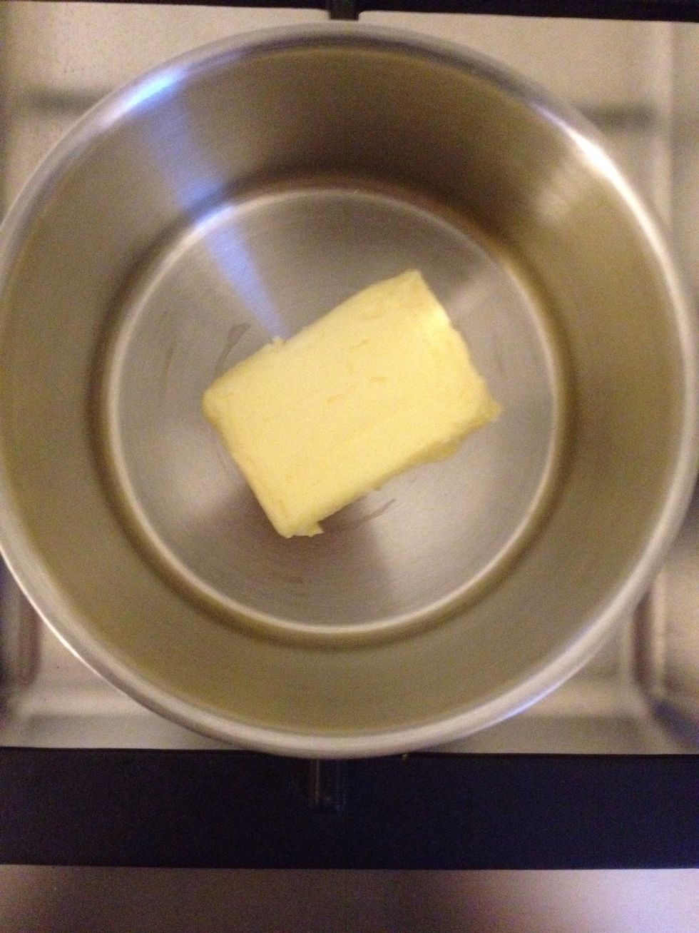Melt butter