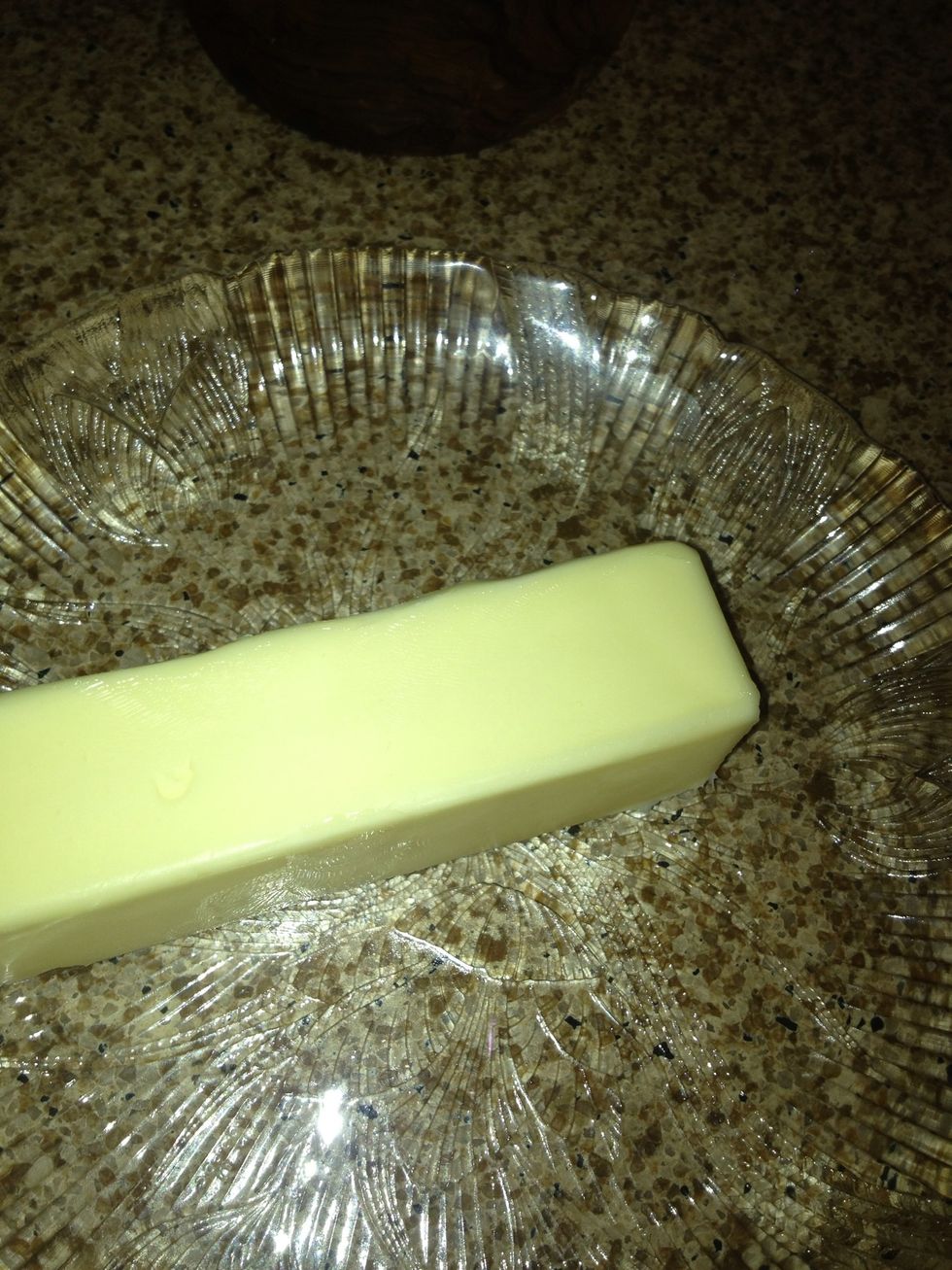 Melt butter