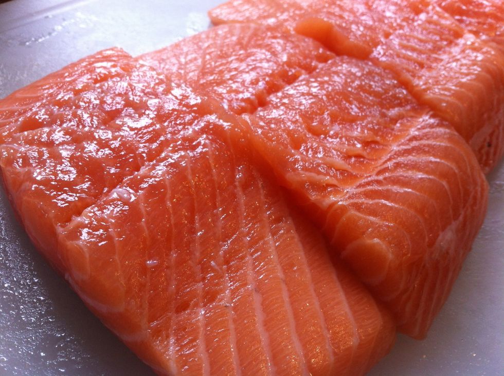 Melt remaining butter with oil on a skillet on high heat. Season fish with salt and pepper. Arrange fillets in the skillet and cook until firm to the touch (4-5 minutes per side)
