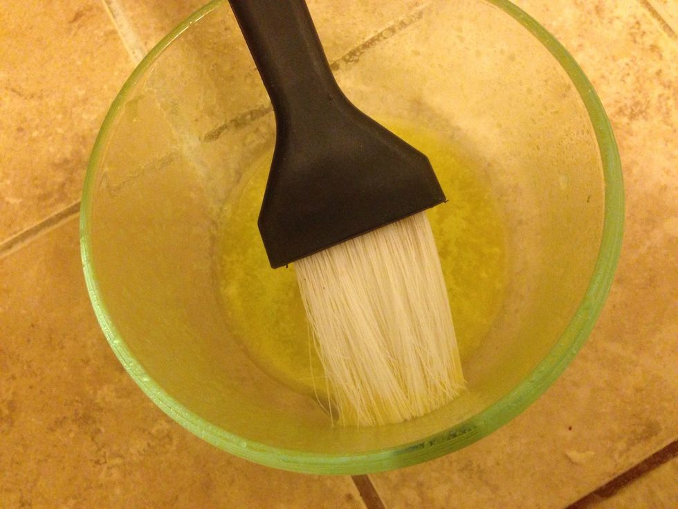 Melt tablespoon of vegan butter or margarine.