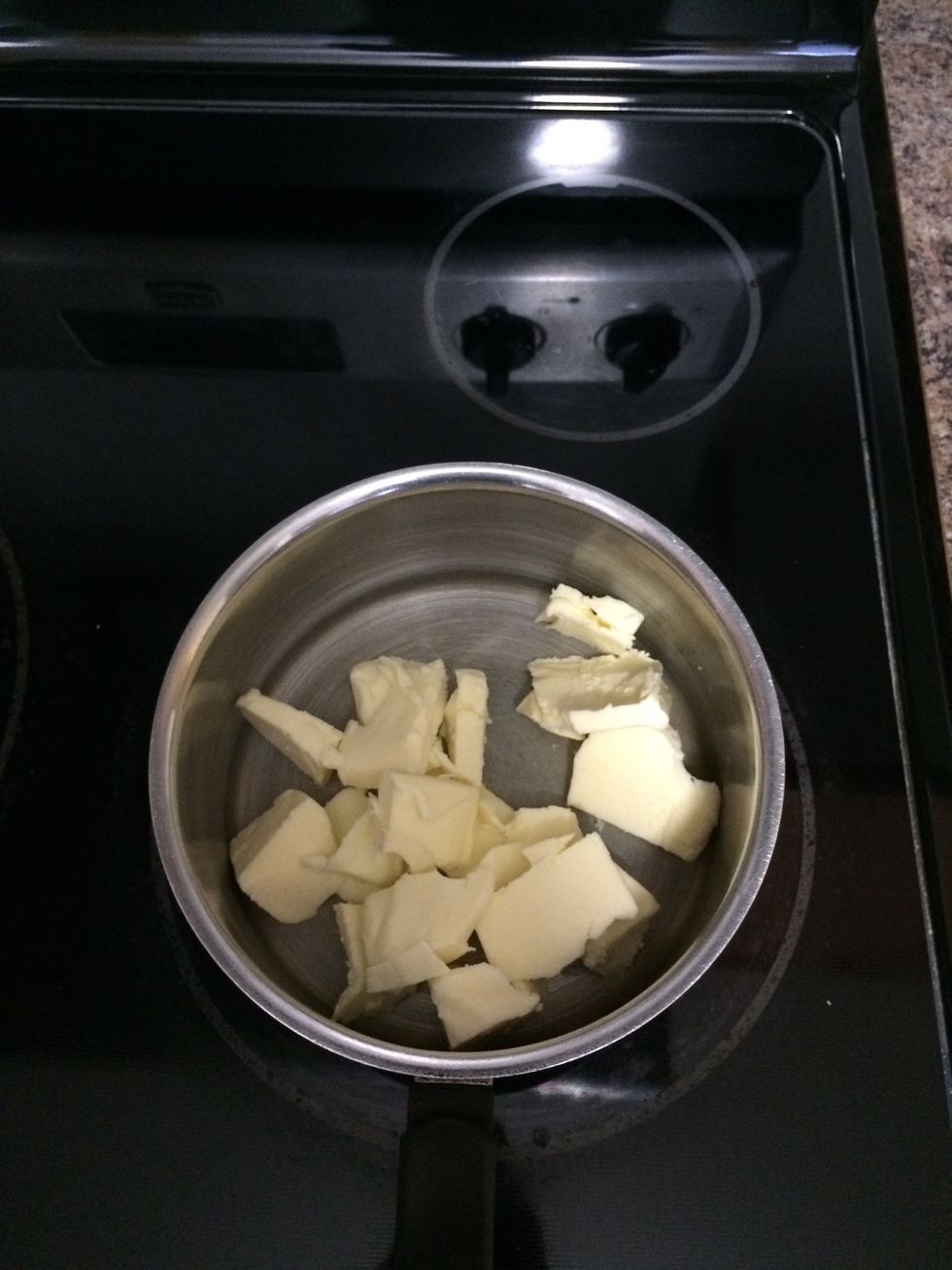 Melt the butter first