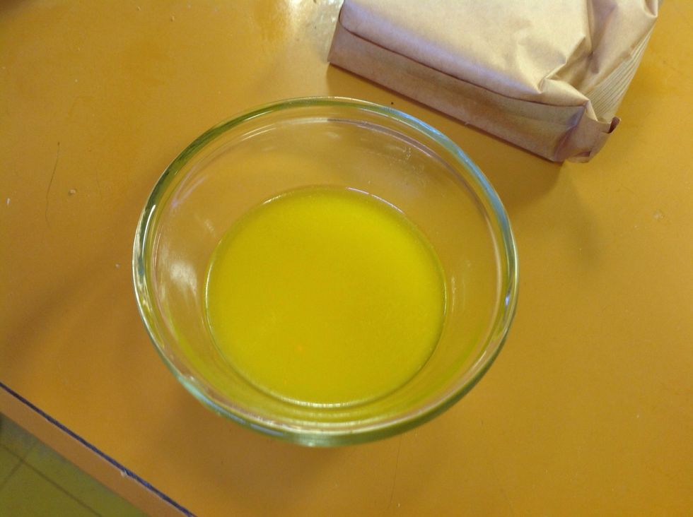 Melt the butter going into the filling. Do this in the microwave in 15 second increments until it is all melted. Do not explode it!