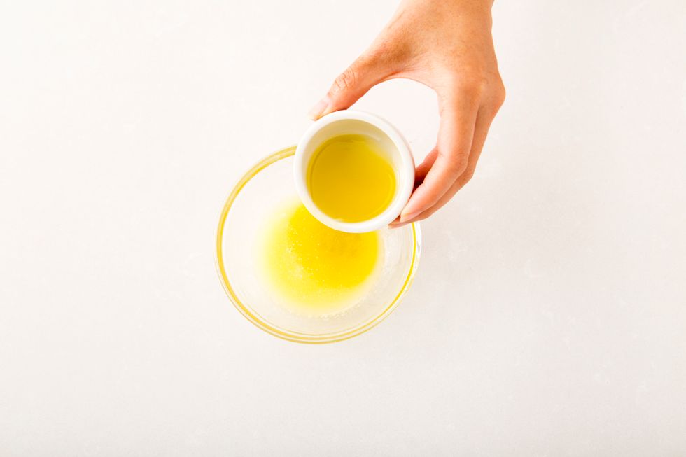 Melt the butter in a heat-safe bowl.