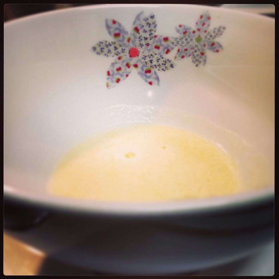Melt the butter in a microwave-safe bowl or in a saucepan
