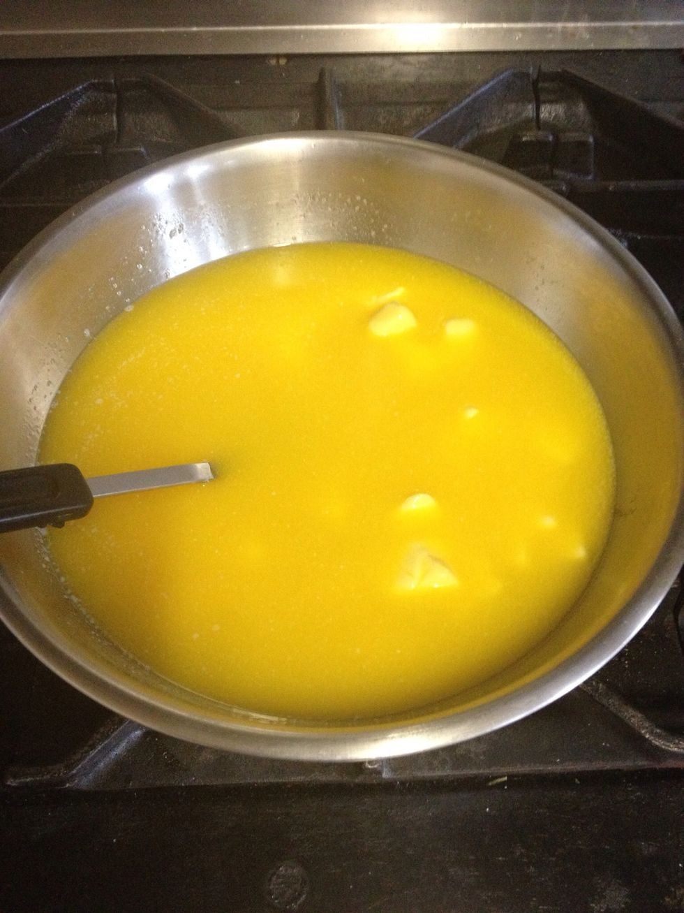 Melt the butter
