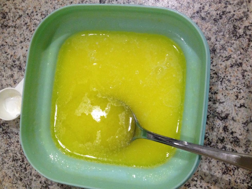 Melt the butter