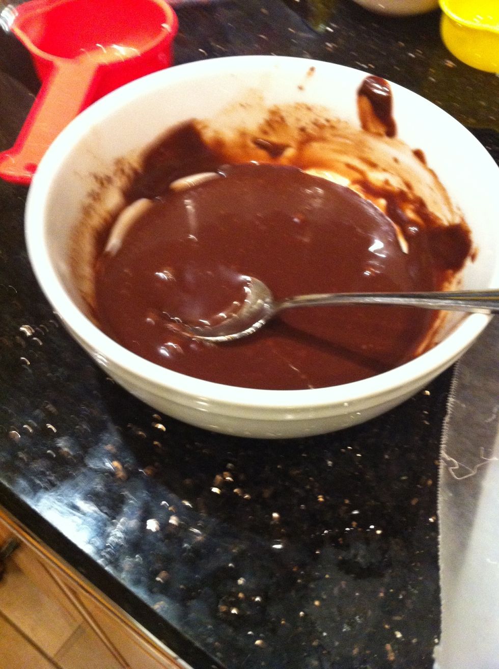 Melt the chocolate