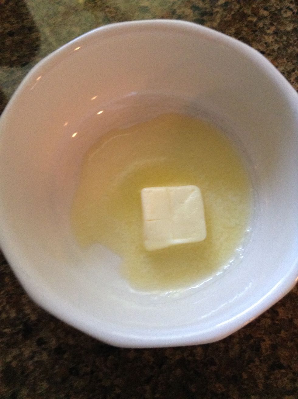 melt your butter in the microwave