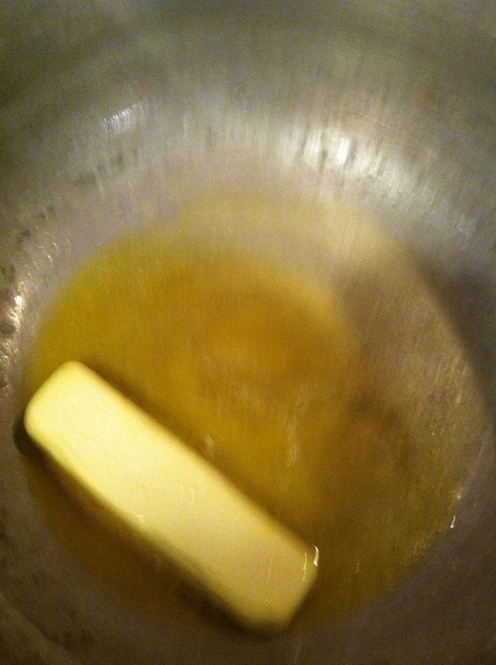 Melt your butter
