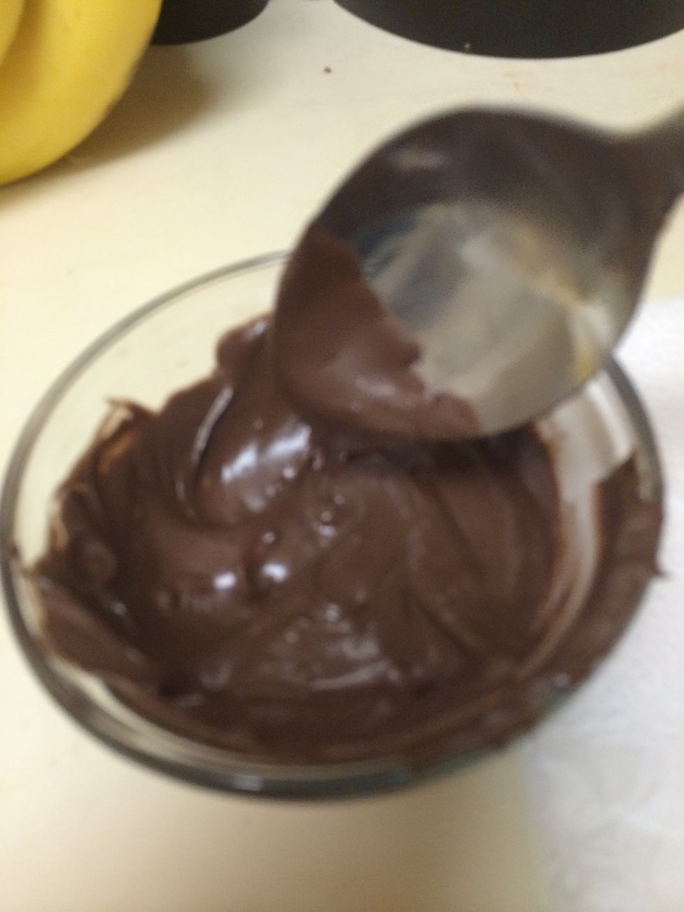 Melted chocolate!