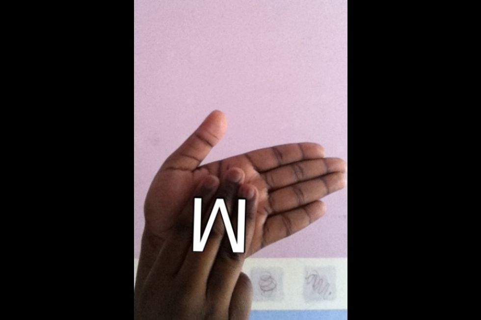 Memory Trick: Capital M