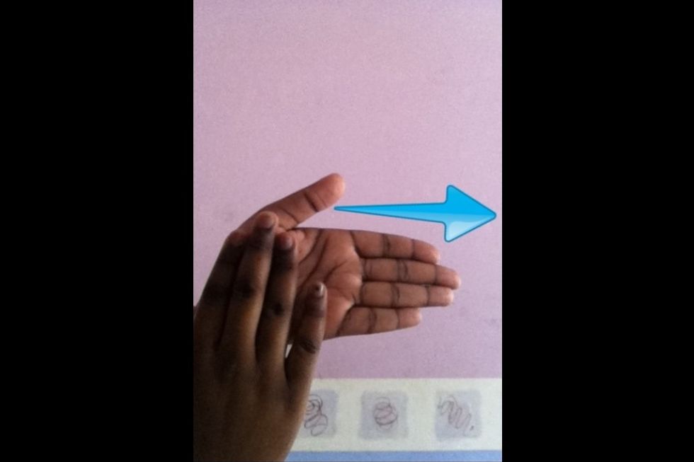 Memory Trick: Swipe the top hand across