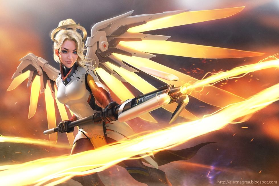 Mercy would also be a very effective healer because of how fast she can heal. Mercy would be the healer to use if you want to stay behind lines and heal. Her ultimate also brings people back to life.