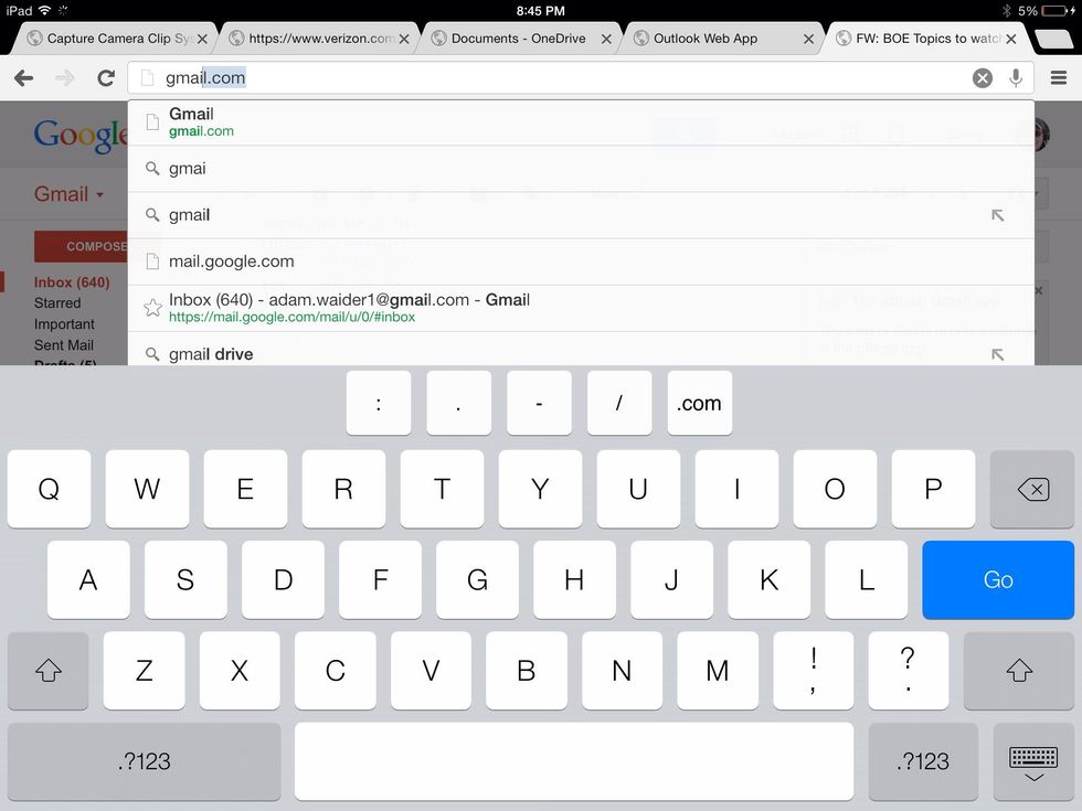 Method 3 (Requires only Chrome Browser App) 3:1 Open Chrome Browser and navigate to the gmail site. Sign in if asked.