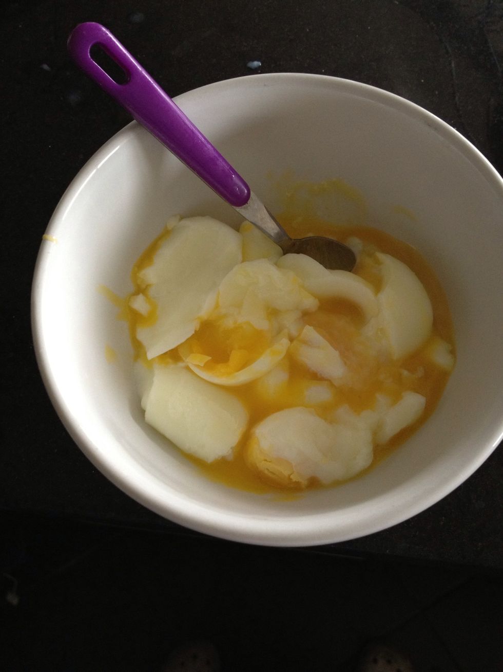 Mezclamos en un pocillo