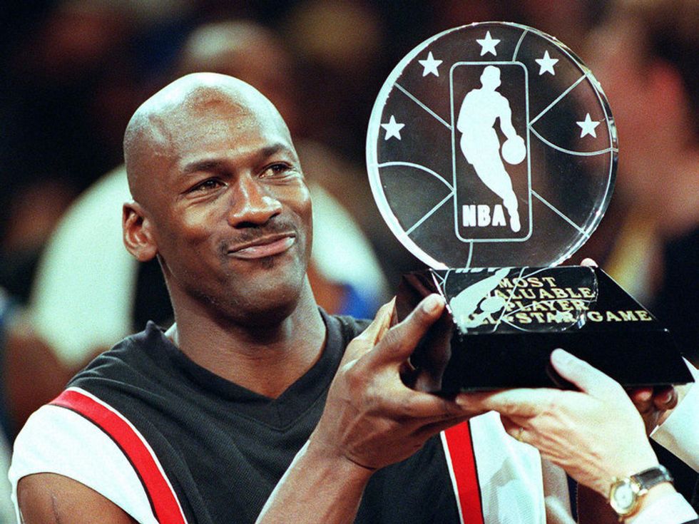 Michael Jordan is my role model because he failed many times and persevered though it and he found success in basketball