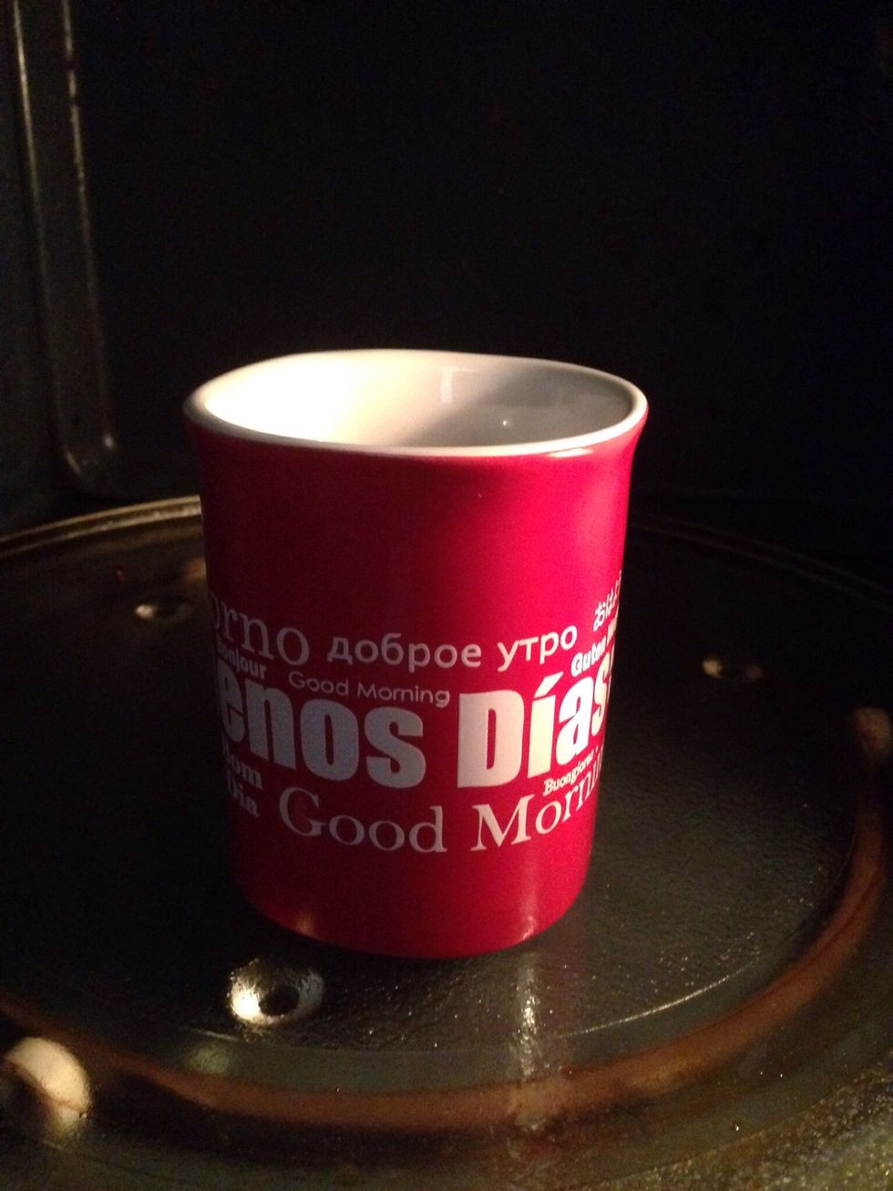 Microwave 15 seconds\ud83d\udd52