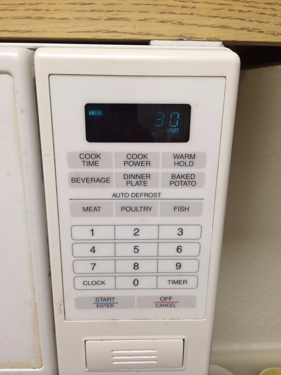 Microwave chips in 30 second intervals! (Until melty)