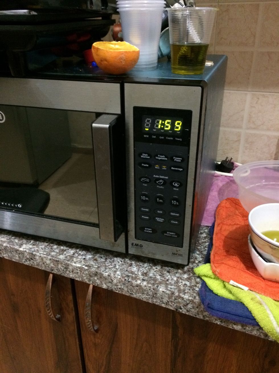 Microwave for 2 minutes
