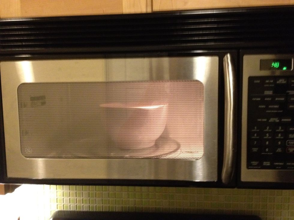microwave for 3 minutes