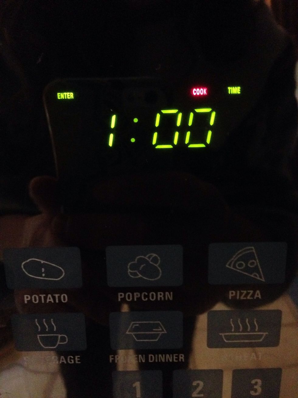 Microwave for one minute