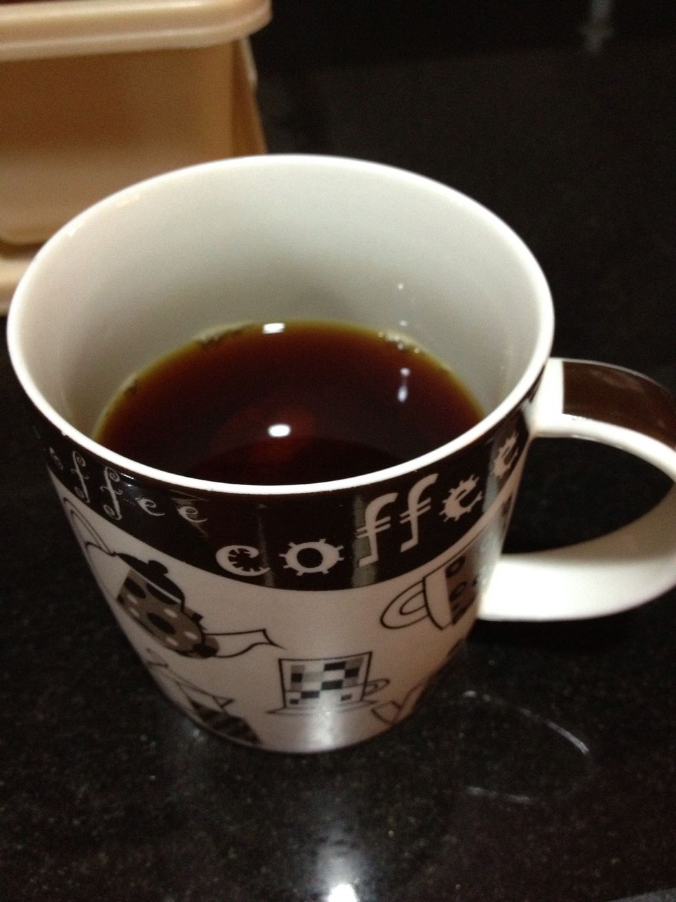 Microwave on HIGH for 5 minutes to brew the tea.