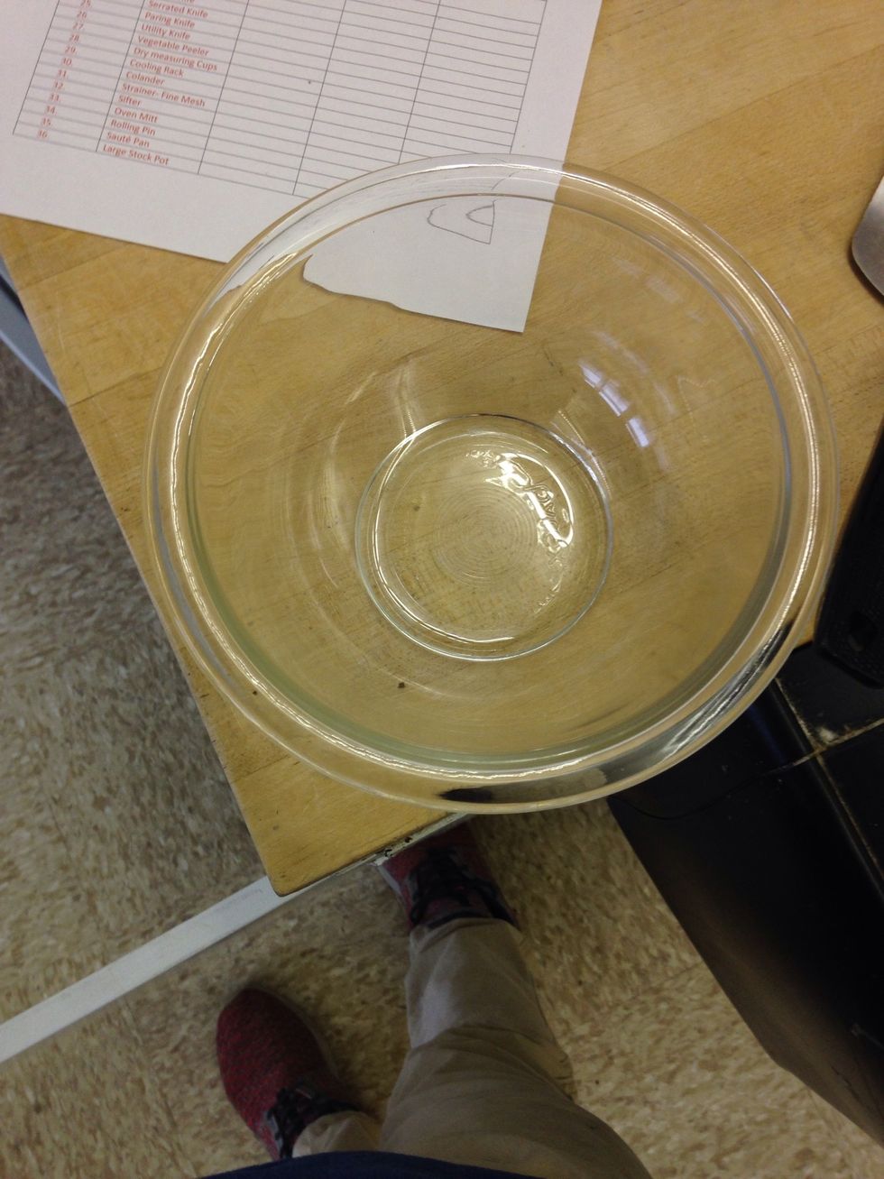 Microwave Safe Glass mixing bowl  To microwave things like butter  I can use a glass mixing bowl to microwave butter