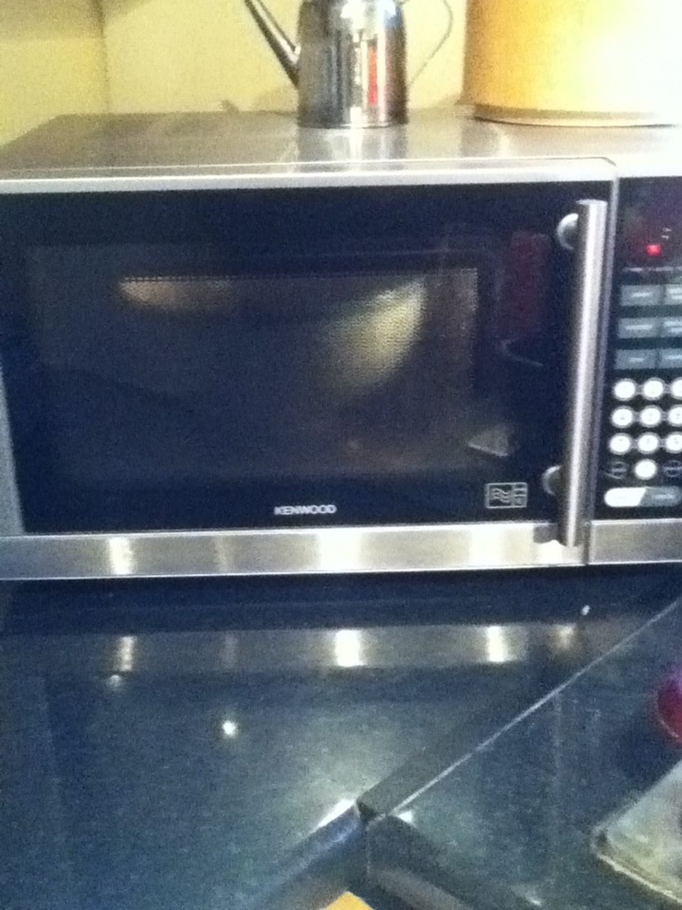 Microwave the chocolate until melted