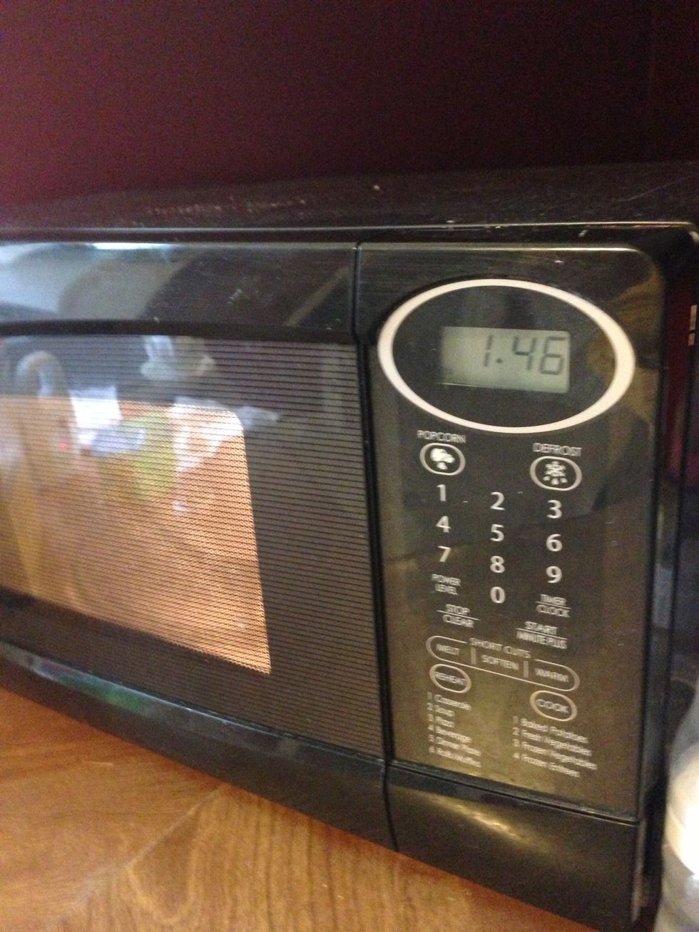 Microwave the grated soap in a microwave-safe dish. This dehydrates the soap. Experiment with times (less than 3 minutes?) and watch closely!! \u23f0