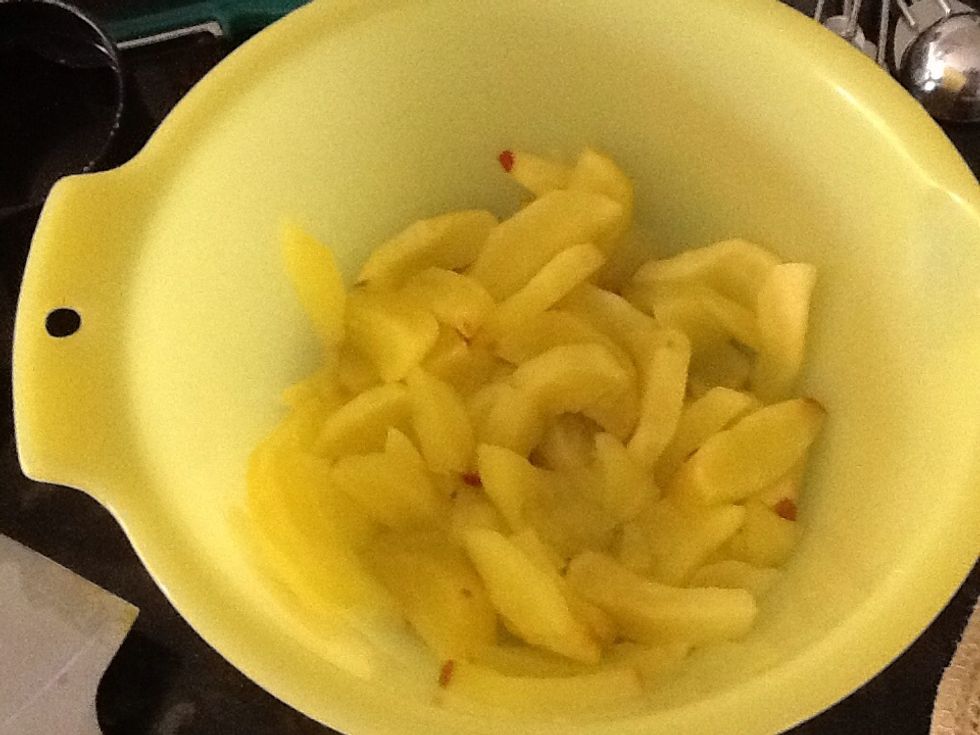 Microwave till soft, I microwaved them for 8 minutes.