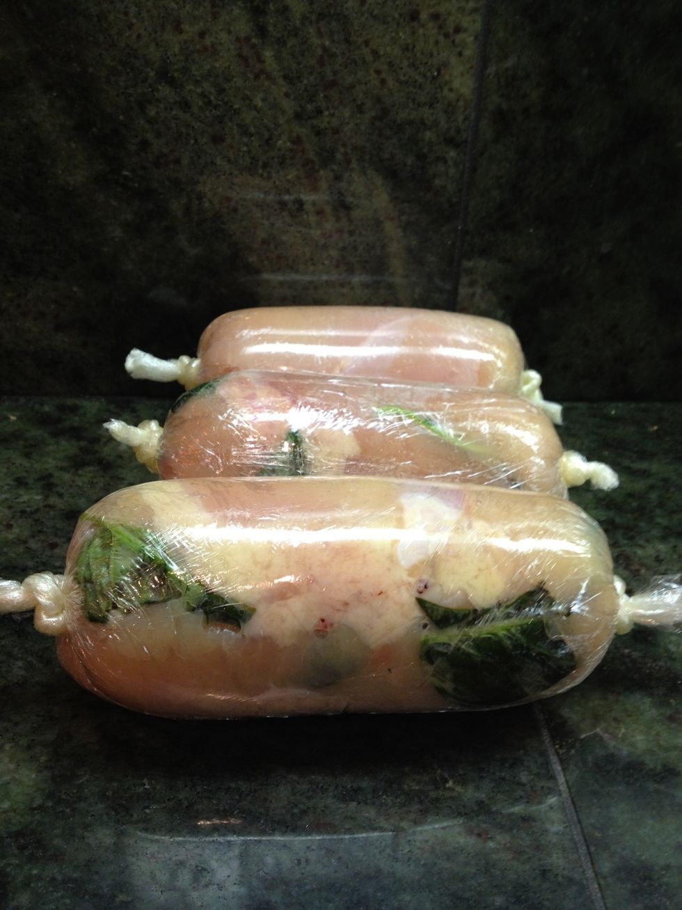 Might as well keep rolling! I made some extra rolls to freeze for other dinners.