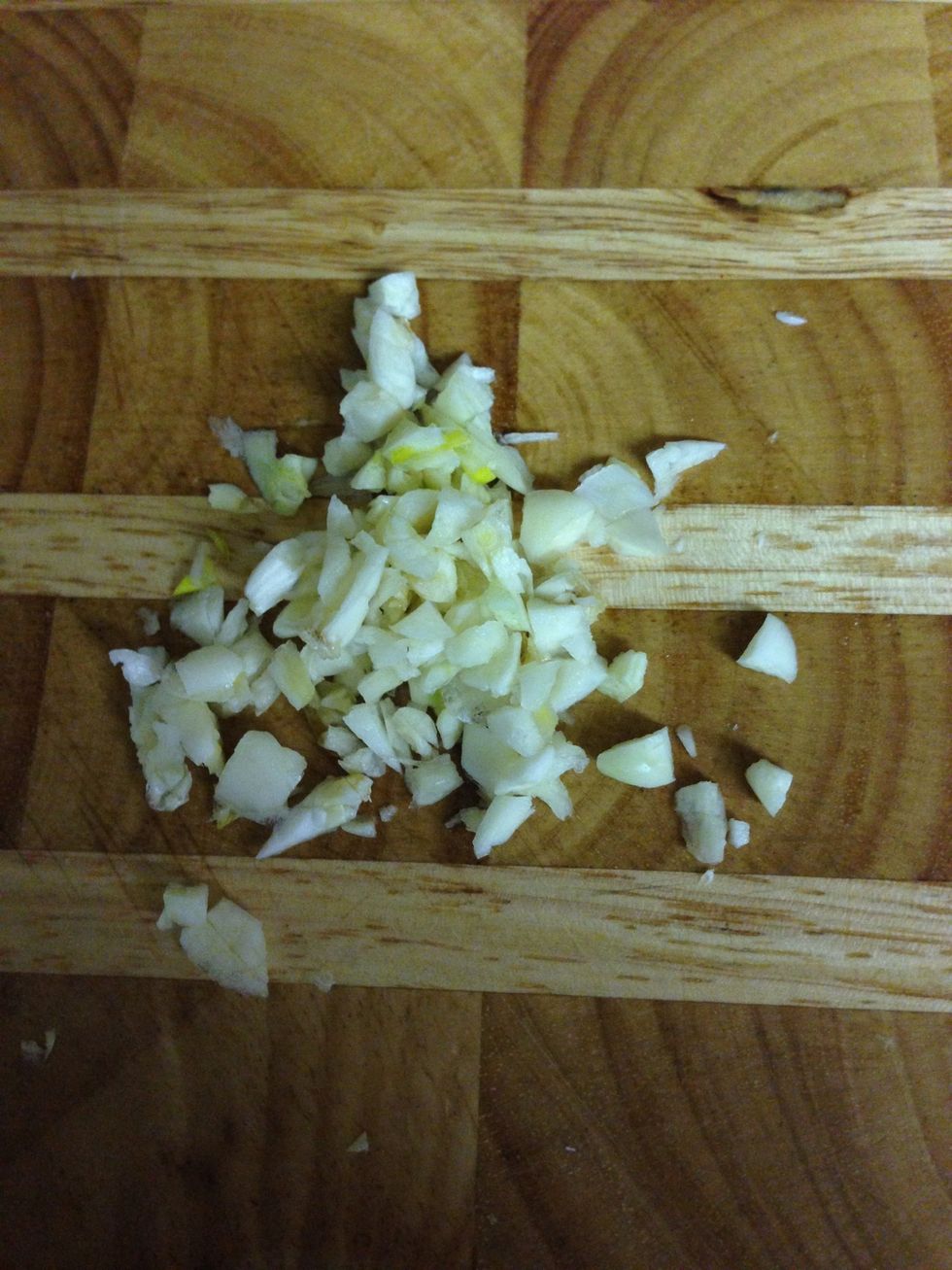 Mince your garlic