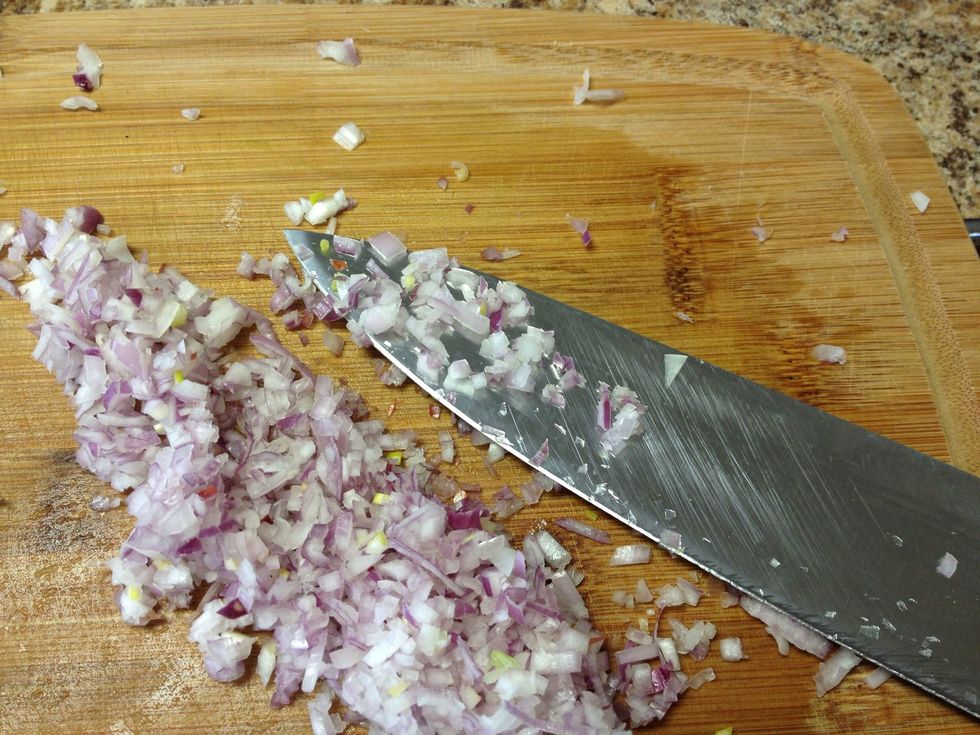 Minced.